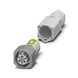 Cable connector, socket IPD PL 3P2,5 F GY 1088674 Phoenix Contact