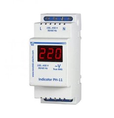 Single-phase digital voltage indicator RN-11 NTRN11000 Novatek-electro, 1 ф.