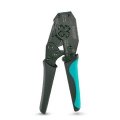 Crimping pliers for cable lugs CRIMPFOX VARIO 4S 1108766 Phoenix Contact, tetrahedron, sleeve cable lug, 4