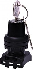 rotary switch. EGK3-YXZ-C (3 Pos., Without a fix. Right, with a key, 1-0-2, 45 °, black) 4771383 ETI
