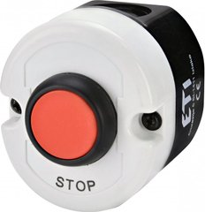 Кнопковий пост 1-мод. ESE1-V2 ( "STOP", червоний) 4771440 ETI