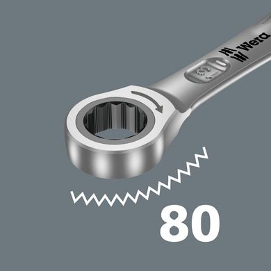 Combination wrench 15 mm with reverse ratchet 05020070001 Wera