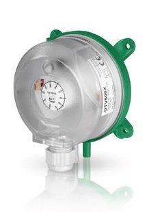 The differential pressure switch, 500-2500 Pa DTV2500X Regin