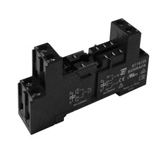 Block for relay RT type on DIN35 RT78725 Schrack