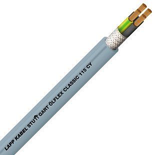 Кабель контрольный, гибкий и экранированный OLFLEX CLASSIC 115 CY 4G1,5 1136304 LAPP