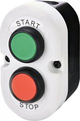 Push-button station 2 modules. ESE2-V4 ( "START / STOP", the green / red) ETI 4,771,442