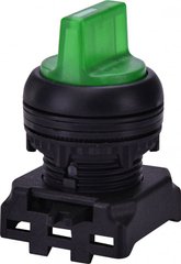 rotary switch. EGS3I-NN-G (3 Pos., To fix. With Backlight. 1-0-2, 45 °, green) ETI 4,771,364