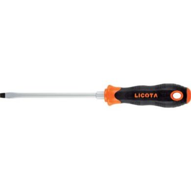 Screwdriver with slotted SL6.5 125 mm reinforced ASD-3812565 Licota