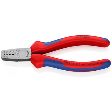 Pliers for crimping 0,5-2,5mm2 97 62 145 A Knipex, 3