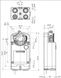 The drive and the choke valve, 24V AC / DC 363-024-40 Gruner