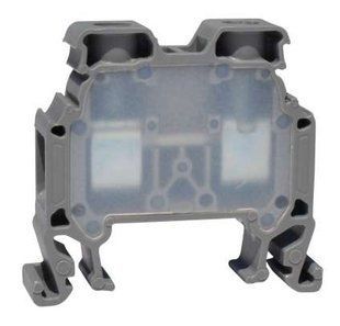 DIN rail screw terminal 10mm gray 1010042 Onka