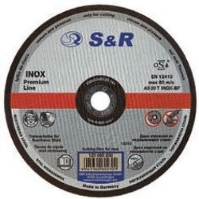 Abrasive cutting circle by Supreme stainless steel type AS 30 180 120060180 S & R