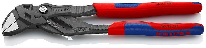 Permanent pliers, spanner 250 mm 86 02 250 KNIPEX