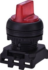 rotary switch. EGS3I-NN-R (3 Pos., C fixe. With Backlight. 1-0-2, 45 °, red) 4771363 ETI