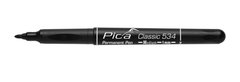 Маркер-ручка 1,0 мм круглий носик чорний "M" 534/46 Pica