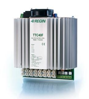 Triac temperature controller 3-phase DIN rail mounting 40A 230V AC / 415V TTC40F Regin