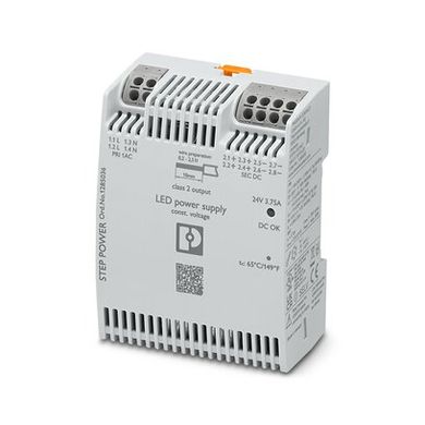 Блок живлення для LED освітлення STEP3-PS/1AC/24DC/3.75/PT/LED 1285036 Phoenix Contact