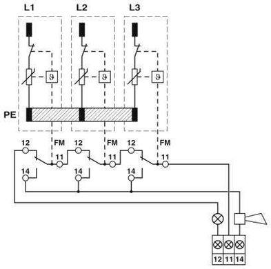 Базовий елемент для захисту від перенапруг VAL-MS-BE-PCB-FM 1035864 Phoenix Contact
