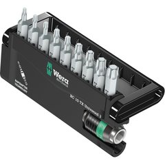 PH bit set, slot, square with magnetic holder with keyless chuck 1 / 4-57 05057429001 Wera