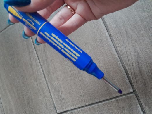 Маркер с длинным носиком Pica BIG Ink Smart-Use Marker XL, синий, 170/41