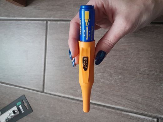 Маркер с длинным носиком Pica BIG Ink Smart-Use Marker XL, синий, 170/41