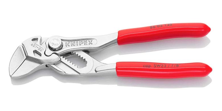 Pliers, wrench key again 125mm 86 03 125 Knipex