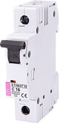 Автоматичний вимикач ETIMAT 10 1p C 16А (10 kA) 2131716 ETI