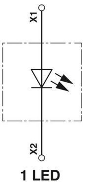 Лампа сигнальная LED, белая, AC/DC 24...240 V PHT22-PL-WH 1109034 Phoenix Contact
