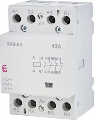 Contactor R 40-04 230V AC 40A (AC1) 2463440 ETI