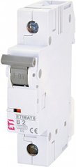 Автоматический выключатель ETIMAT 6 1p B 2А (6 kA) 2111510 ETI