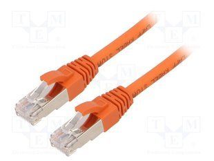 Патчкорд помаранчевий 0,5м екран ETHERLINE LAN Cat.6A 24441377 LAPP