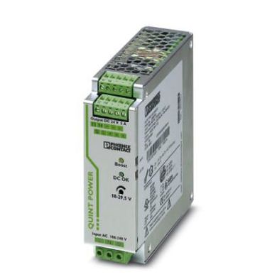 The power supply unit QUINT-PS / 1AC / 24DC / 5 24 V DC / 5 A 1-phase. SFB-technology 2866750 Phoenix Contact