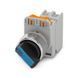 Switch with backlight for 2 poles, locking, set, contact 1NO+LED blue PHT22-SVD-BU/PT10/BU 1108328 Phoenix Contact