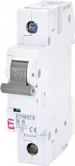 Автоматический выключатель ETIMAT 6 1p B 6А (6 kA) 2111512 ETI
