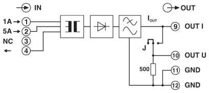 Вимірювальний перетворювач змінного струму MCR-SLP-1-5-UI-0 2814359 Phoenix Contact