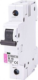 Circuit breaker 10 ETIMAT 10A 1p B (10 kA) 2121714 ETI