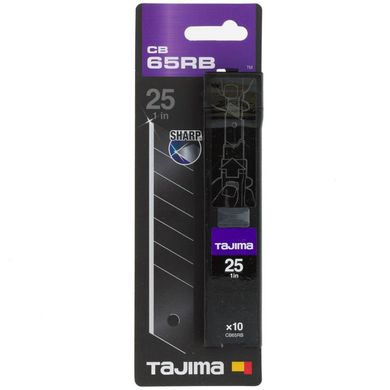 Сегментные лезвия 25 мм TAJIMA DORA Razar Black Blades CB65RB