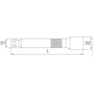 Удлинитель 1/4" 250 мм AEB-A210 Licota