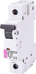 Circuit breaker 10 ETIMAT 13A 1p B (10 kA) 2121715 ETI