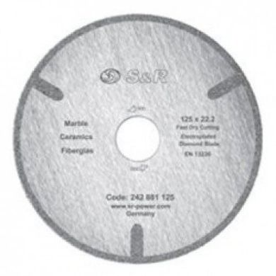 Diamond cutting disc for marble Corona 230 242881230 S & R