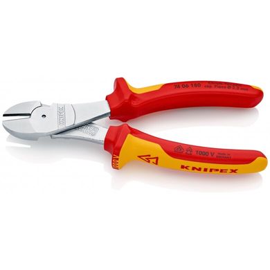 Side cutting pliers special power 180 mm VDE 74 06 180 KNIPEX