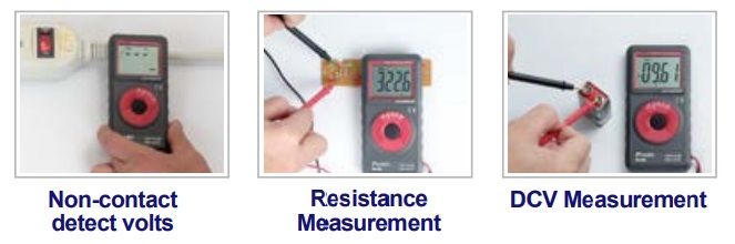 Auto Multimeter with Wireless Voltage Detector MT-1505 Proskit