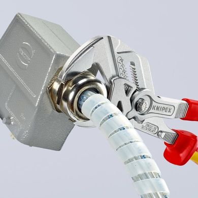 Клещи переставные-гаечный ключ, 250мм, VDE 86 06 250 Knipex