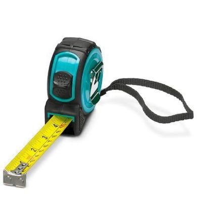 Tape measure with automatic retractor and locking mechanism MEASURING TAPE 5M I / M 1200304 Phoenix Contact