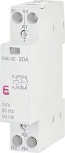 Контактор R 20-02 24V AC 20A (AC1) 2461231 ETI