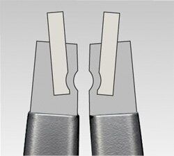 Precision pliers for retaining rings 48 21 J21 Knipex