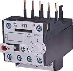 Thermal relay RE 17D-2.8 (1,8-2,8A) 4641405 ETI