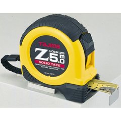 Рулетка строительная усиленная Z-Lock, 5м×25мм Z5L50MY Tajima