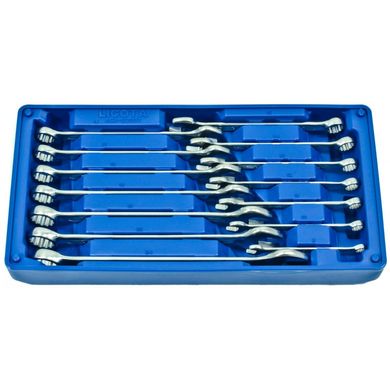 Combination wrench set, 8 - 24 mm, 14 pieces in a lodgment-case ACK-B3007 Licota