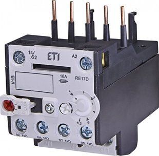 Теплове реле RE 17D-6.3 (4-6,3A) 4641407 ETI
